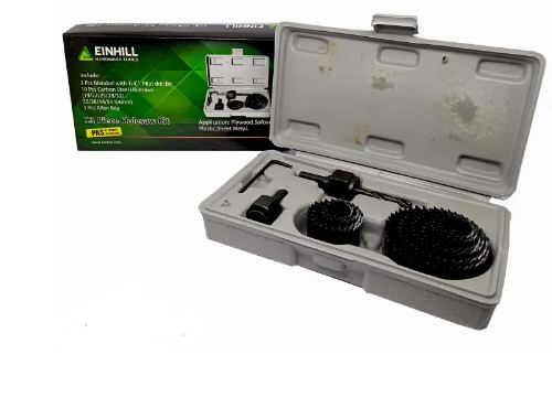 HOLE SAW SET "EINHILL" [13PC] BOX PLASTIK